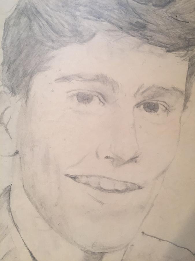 Artist As A Young Man Drawing by Jerry Bridges - Fine Art America