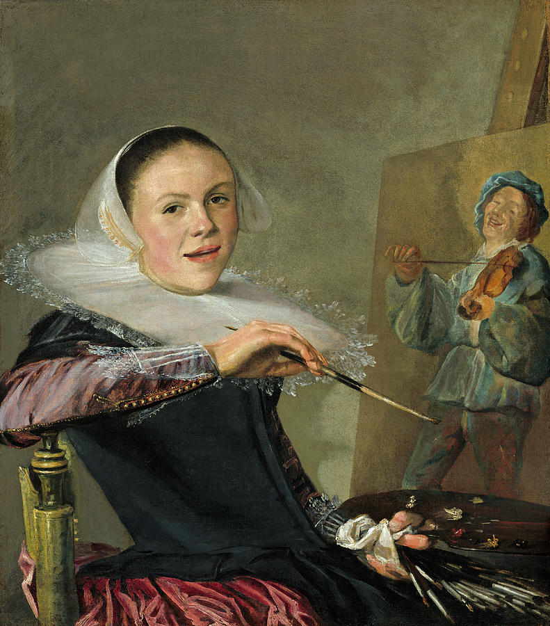 Self-Portrait #1 Painting by Judith Leyster