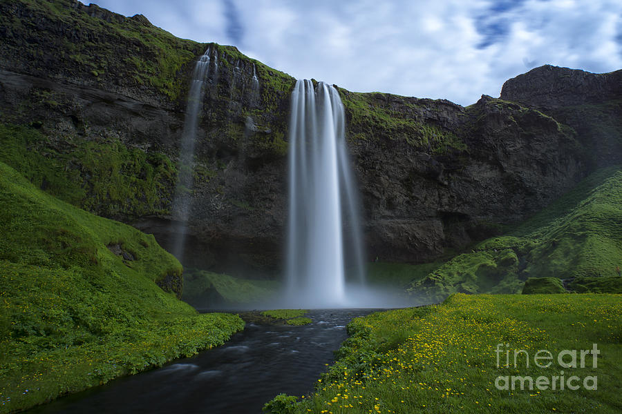 Seljalandsfoss Waterfall, Iceland #1 Photograph by Ivan Batinic