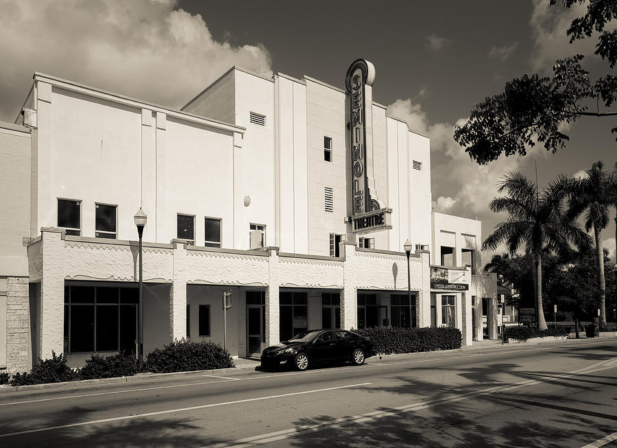 Seminole Theatre Homestead Florida #2 Photograph by Rudy Umans
