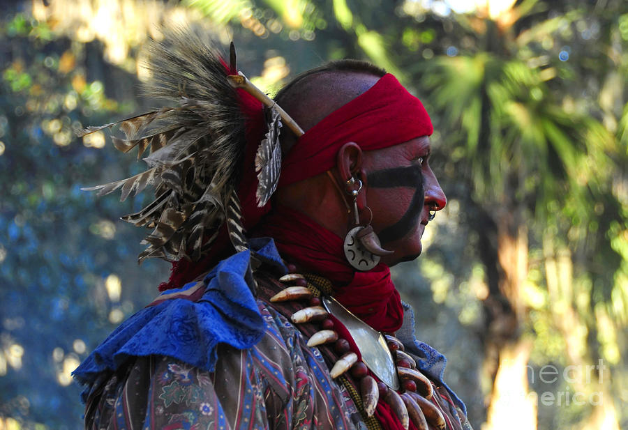Seminole Warrior #1 Photograph by David Lee Thompson