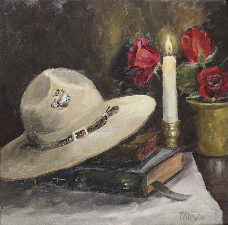 Semper Fi Painting by Pamela Nichols | Fine Art America