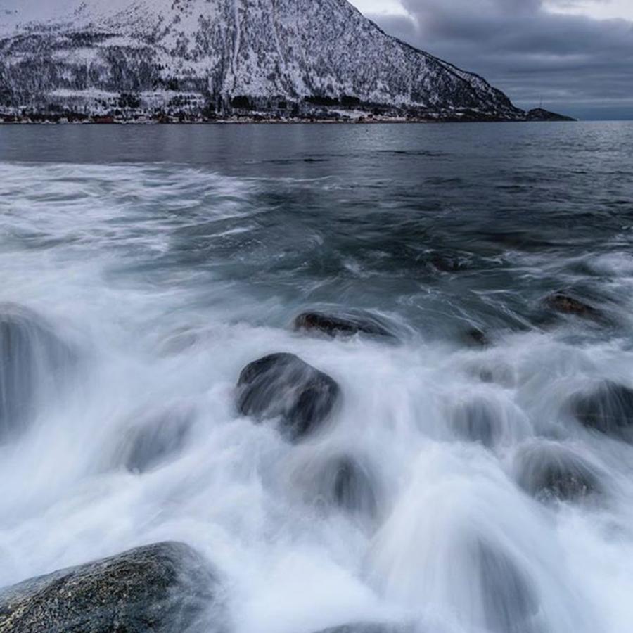 Nature Photograph - #senjahopen  #senja #norway #fjord #1 by Fink Andreas