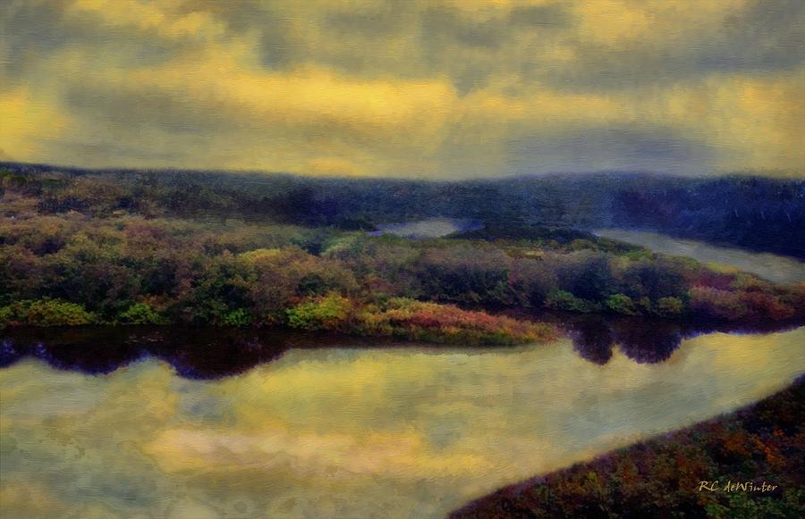 September Sunrise #2 Painting by RC DeWinter