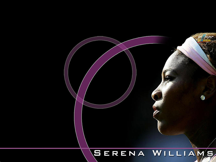 Serena Williams Digital Art - Serena Williams #1 by Super Lovely