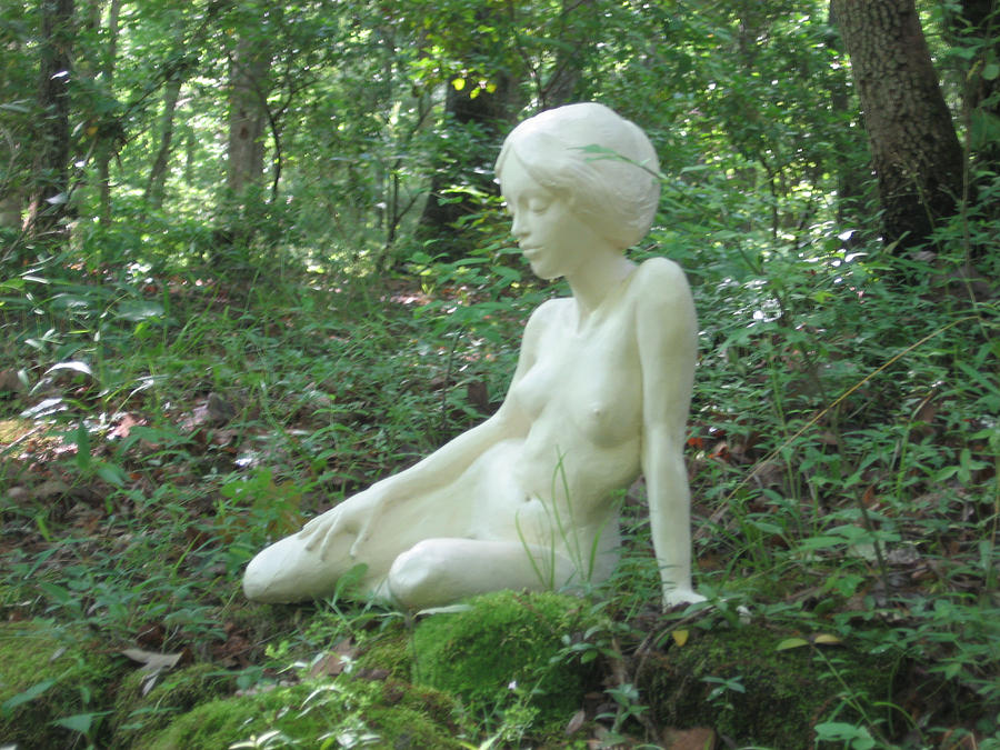 Nude Sculpture - Serenity #2 by Deborah Dendler