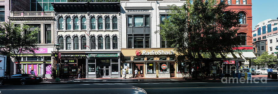 Seventh Street NW Panorama Streetscape, Washington DC #2 Photograph by Thomas Marchessault