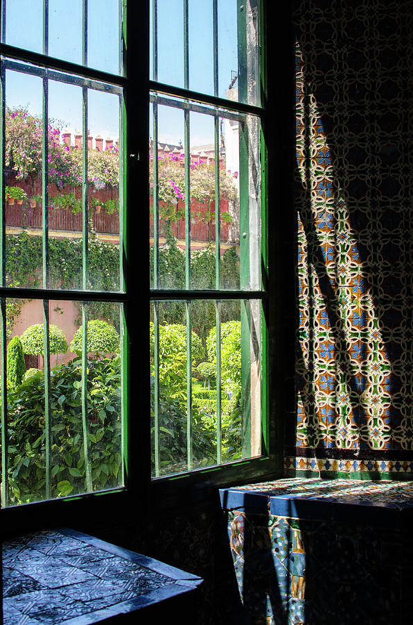 Seville - Azulejos detail #2 Photograph by AM FineArtPrints