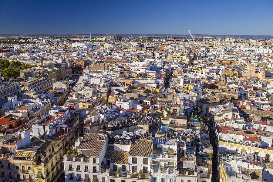 Seville cityscape Photograph by Patricia Hofmeester