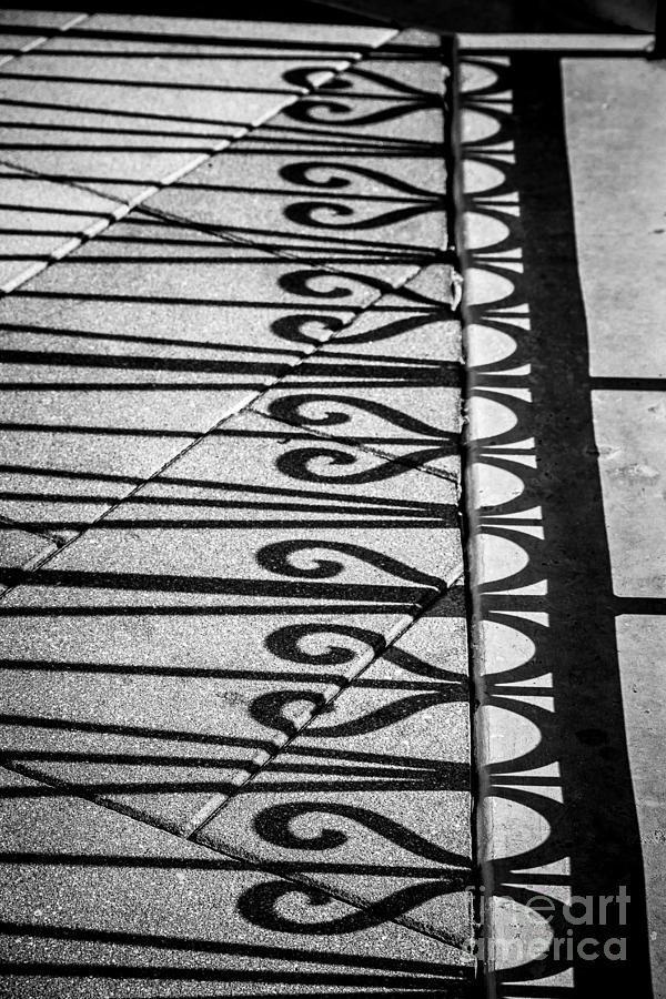 Shadow Line #1 Photograph by Perry Webster