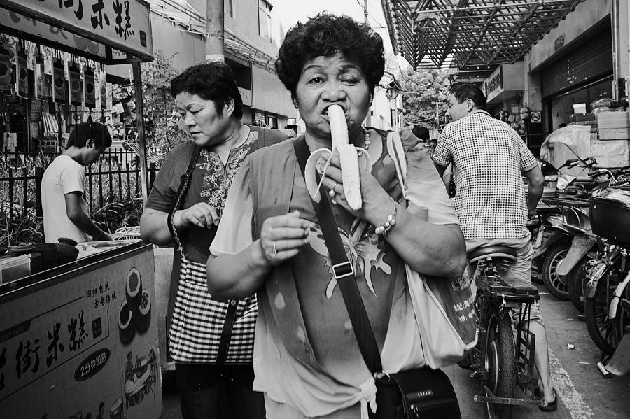 Black And White Photograph - Shanghai,china.2013. #1 by Hiroyuki Nakada