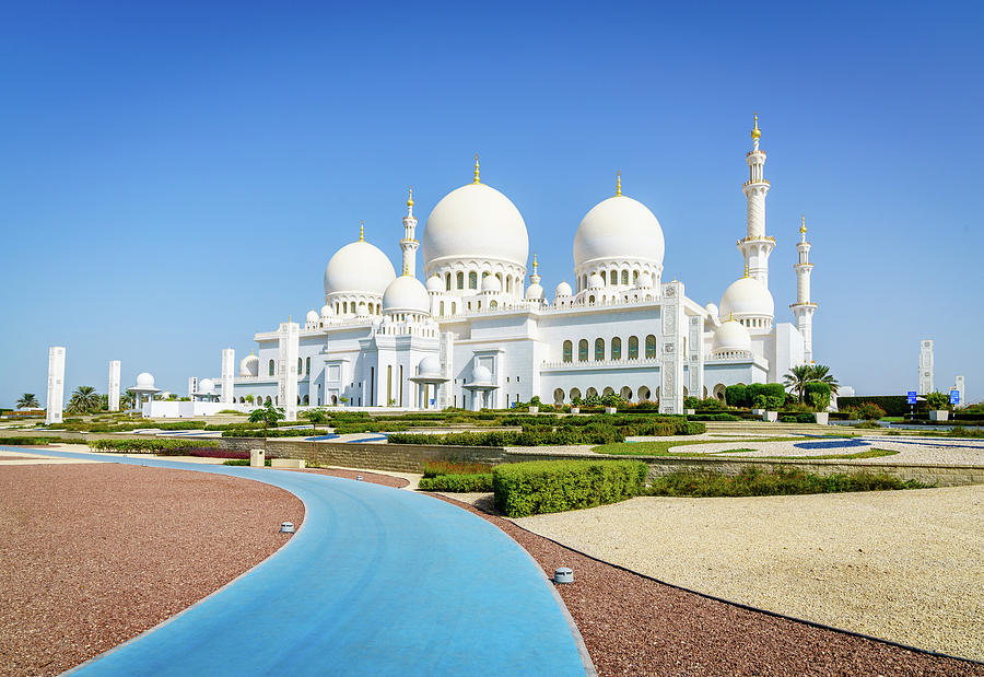 Architecture Photograph - Sheikh Zayed Grand Mosque by Alexey Stiop