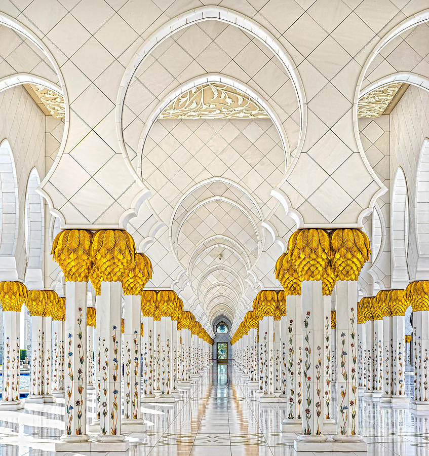 Sheikh Zayed Mosque - Abu Dhabi #1 Photograph by Luciano Mortula