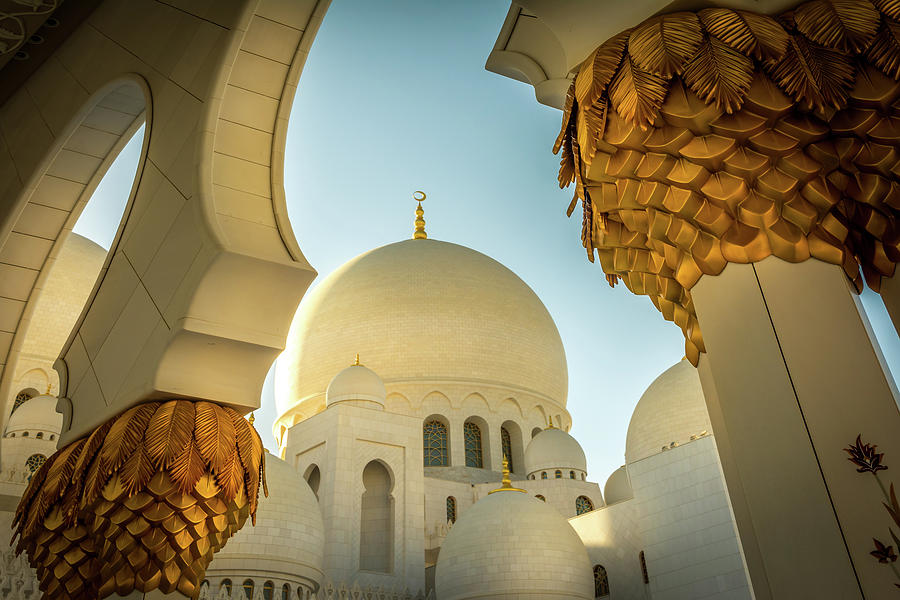 Sheikh Zayed Mosque #1 Photograph by Andrew Matwijec