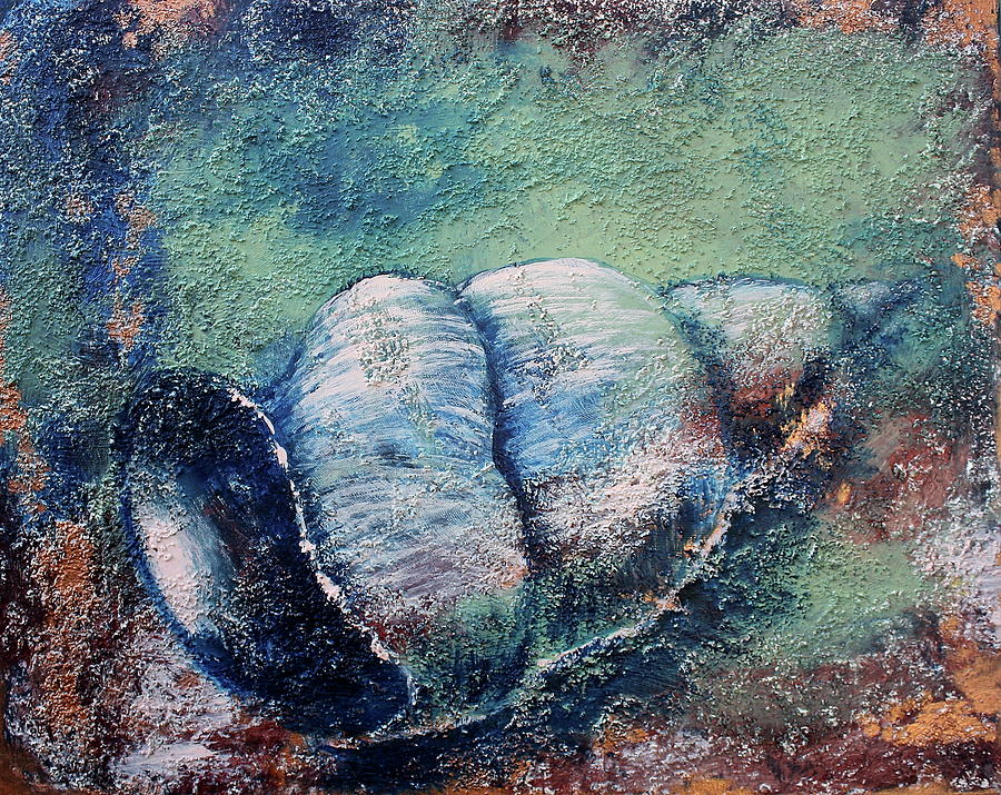 Shell #2 Painting by Barbara Teller