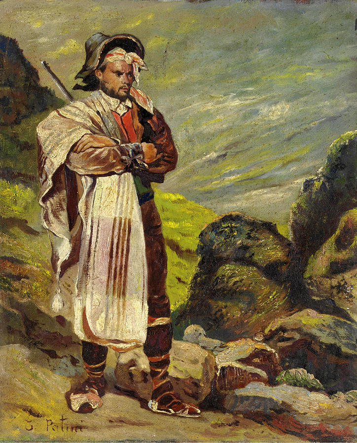 Shepherd #2 Painting by Teofilo Patini