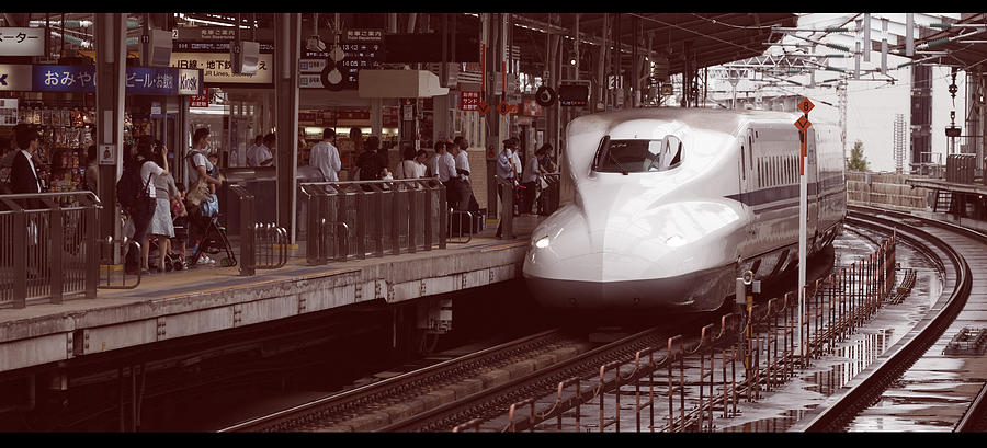 Shinkansen #1 Photograph by David Harding