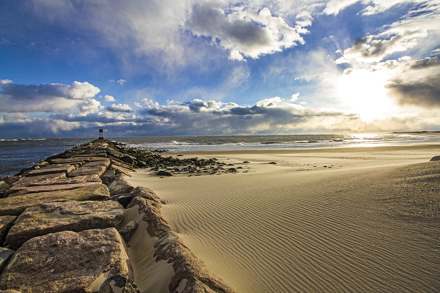 Shinnecock Sand Drift Photograph by Robert Seifert