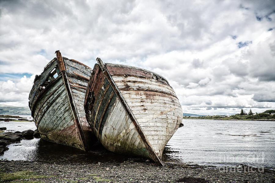 Shipwrecks #1 Photograph by Jane Rix