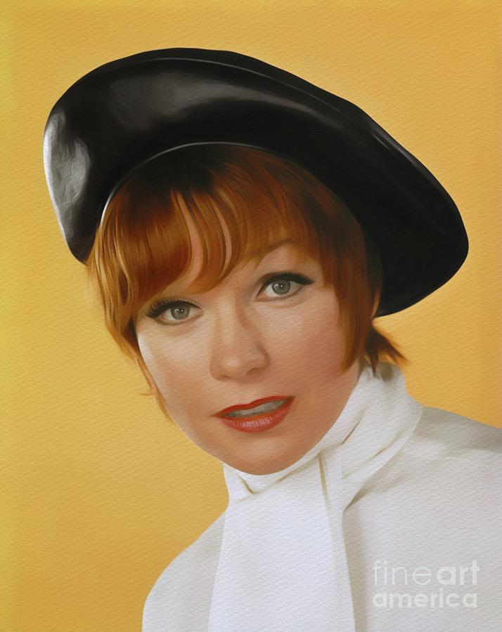 Shirley MacLaine, Hollywood Legend #1 Painting by Esoterica Art Agency