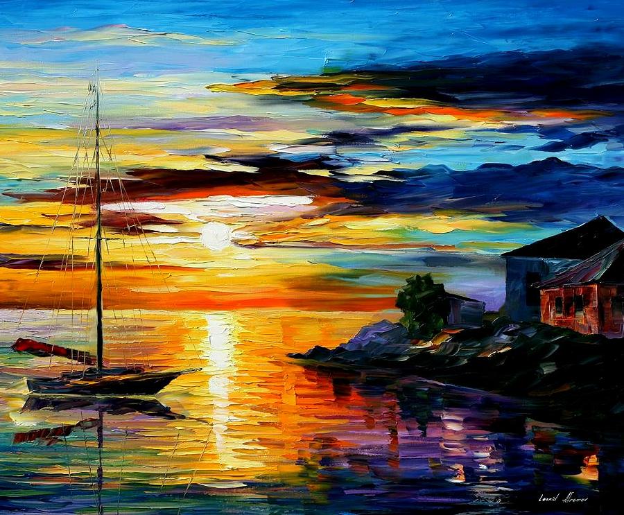 Sicily - Messina Painting by Leonid Afremov - Fine Art America