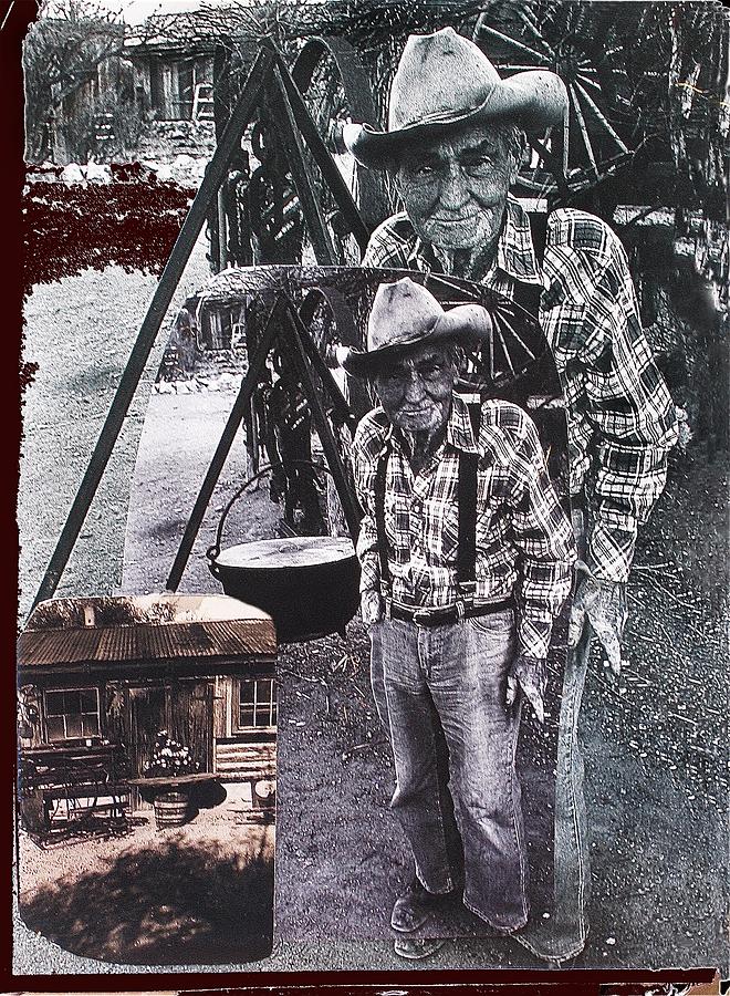 Sid Wilson Collage Pick Em Up Ranch Tombstone Arizona 1980-2008 Photograph