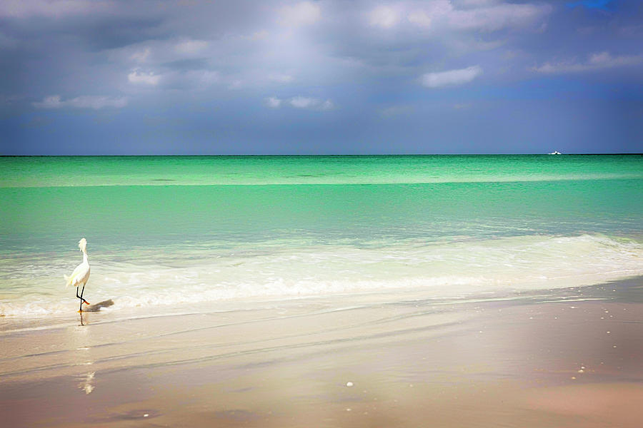 Siesta Key beach, Florida #1 Photograph by Chris Smith