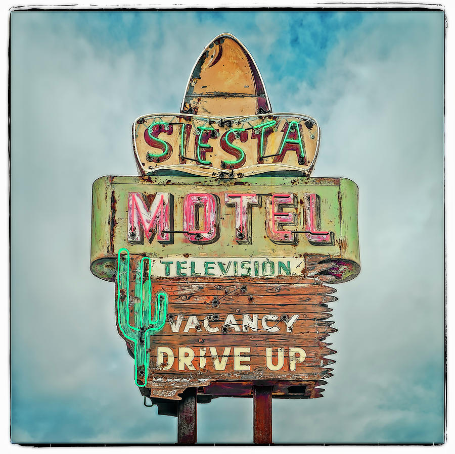 Siesta Motel #1 Photograph by Jerry Golab