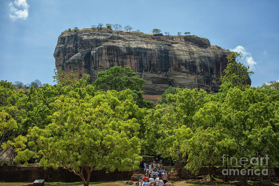 Sigiriya rock Photograph by Patricia Hofmeester