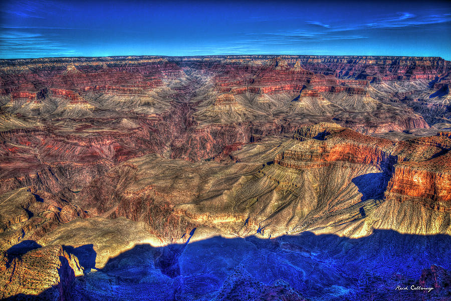 Signs Of Wear 8 Grand Canyon National Park Arizona Art  Photograph by Reid Callaway