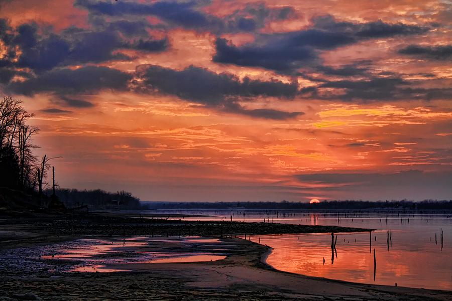 Sunset Photograph - Silence #1 by Carolyn Fletcher
