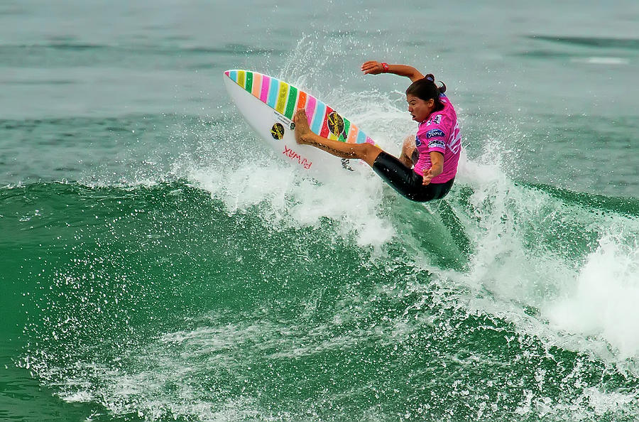Silvana Lima Surfer #3 Photograph by Waterdancer