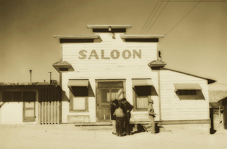 Silver Peak, Nevada Saloon 1940 #1 Photograph by Mountain Dreams
