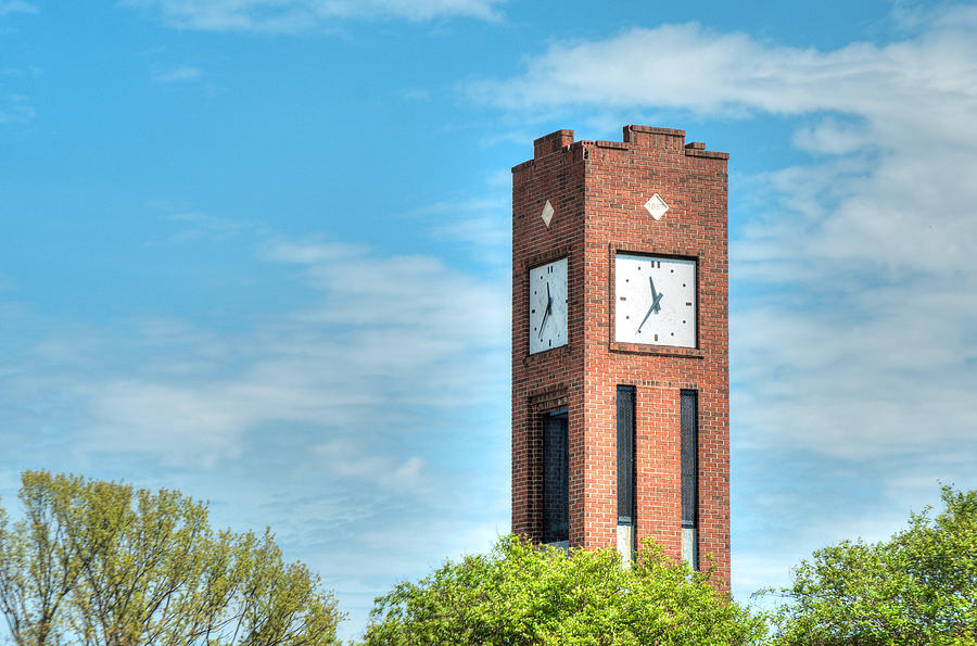 Simpsonville Clock Tower #1 Photograph by Blaine Owens