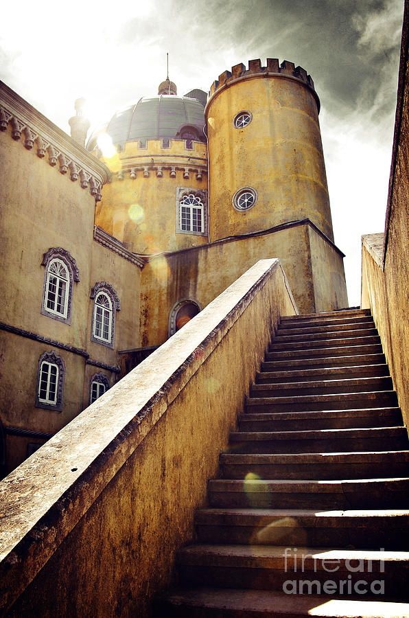 Castle Photograph - Sintra Palace #1 by Carlos Caetano