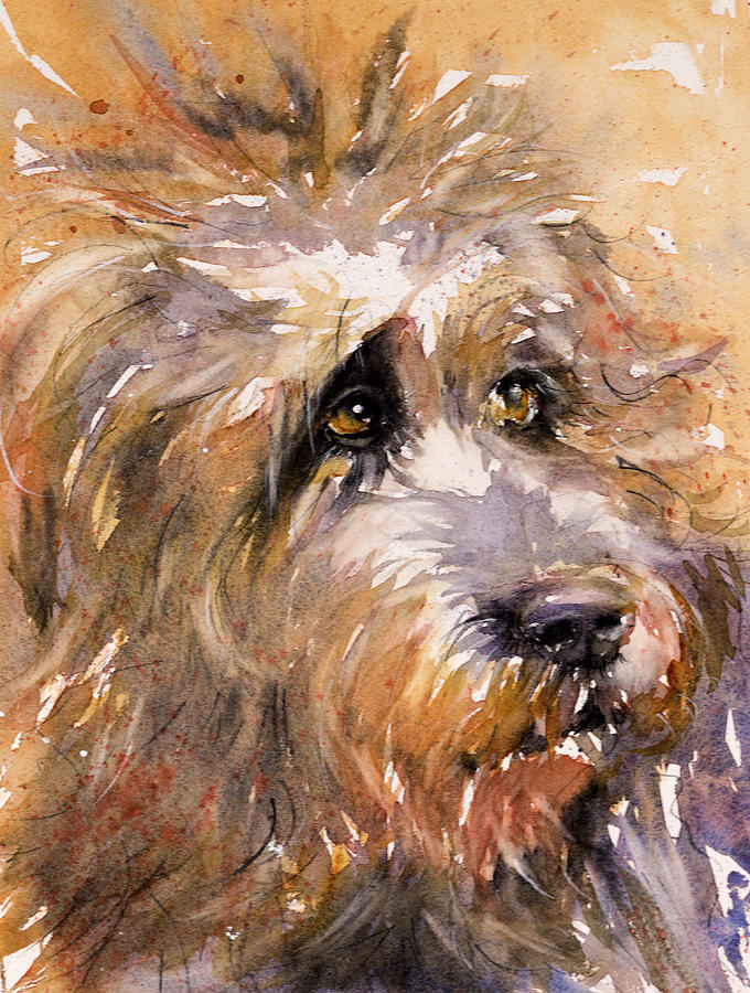 Sir Darby #1 Painting by Judith Levins