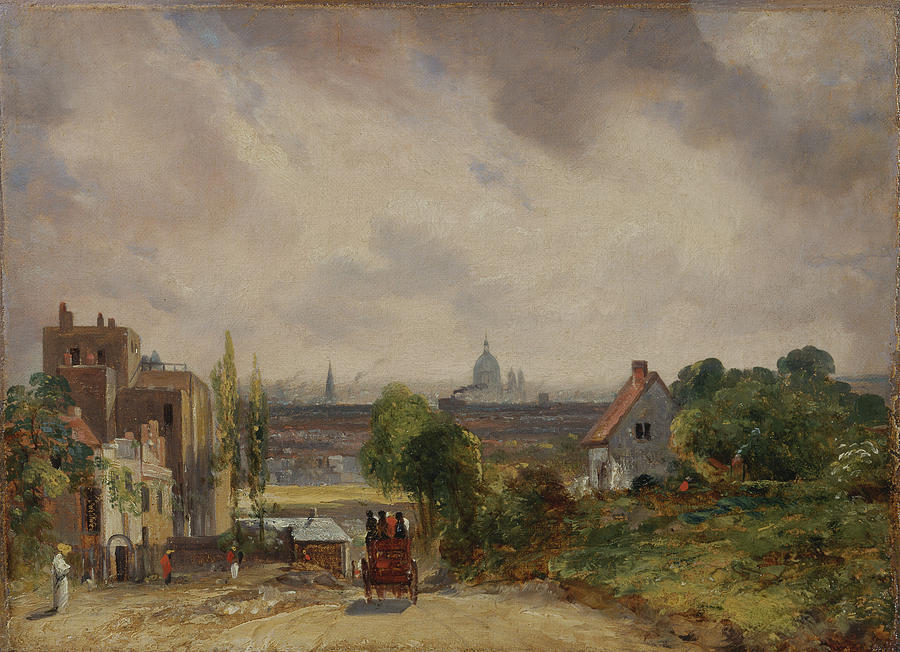  Sir Richard Steeles Cottage #1 Painting by John Constable