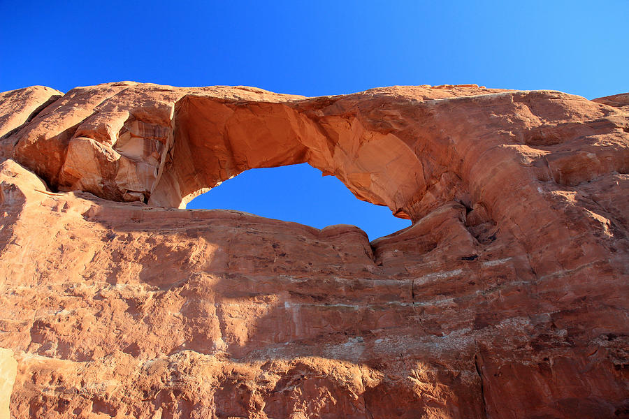 Skyline Arch In Arches National Park Photograph By Pierre Leclerc