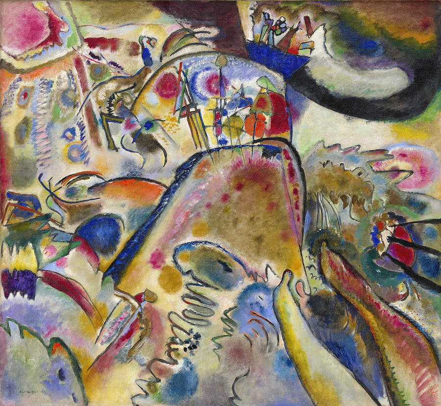 Small Pleasures Painting by Wassily Kandinsky - Fine Art America