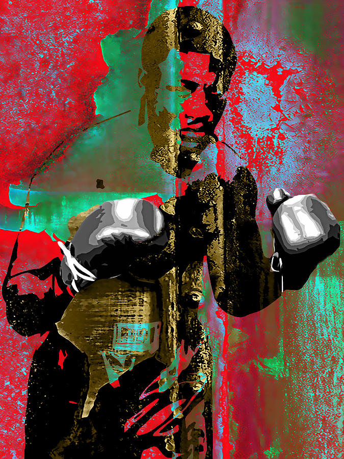 Vintage Mixed Media - Smokin Joe Frazier Collection #1 by Marvin Blaine