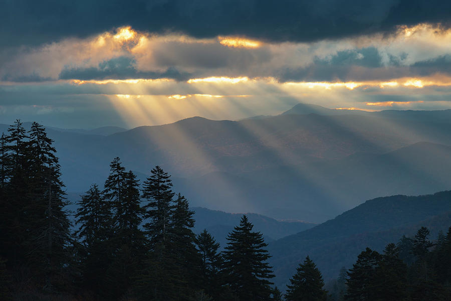 Smoky Mountains Sunrise #1 Photograph by Scott Slone