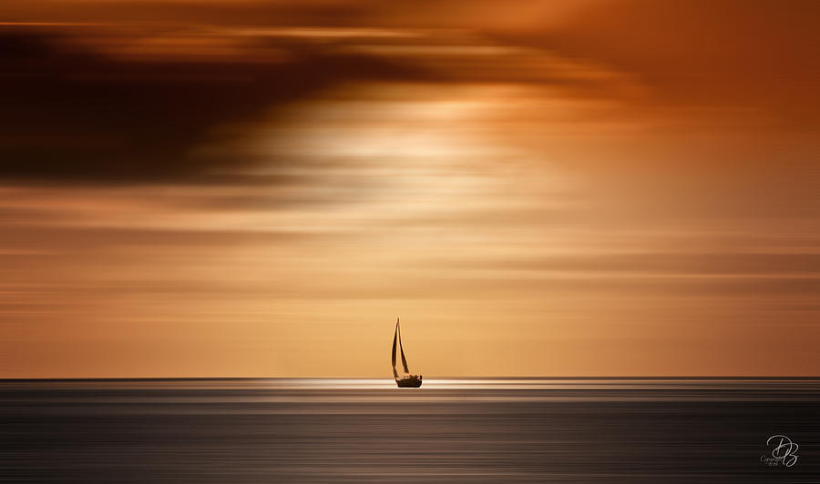 Smooth Sailing #2 Photograph by Debra Boucher