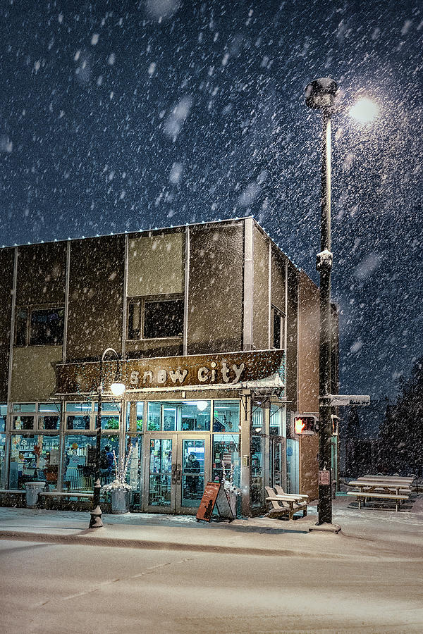 Snow City  #1 Photograph by Robert Fawcett