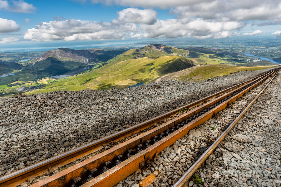Snowdon Mountain Railway #3 Photograph by Adrian Evans