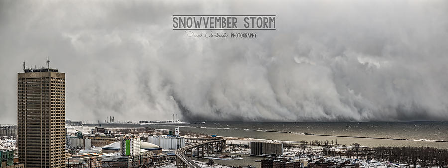 Snowvember Storm Photograph by Dave Niedbala