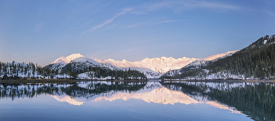 Snowy Scenic Reflected In The Waters #1 Photograph by Kevin Smith