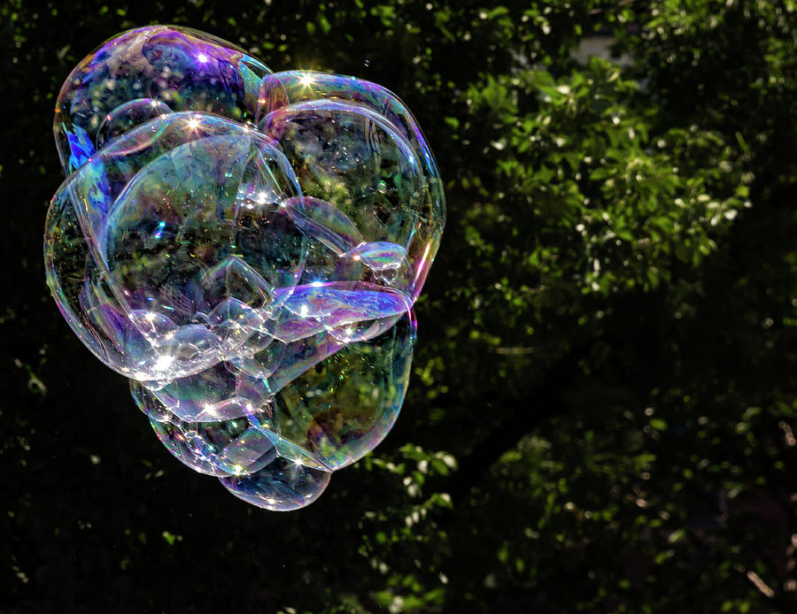 Soap Bubbles #1 Photograph by Robert Ullmann