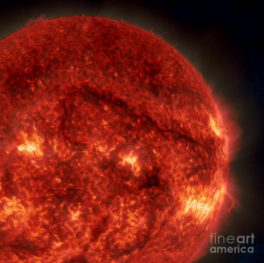 Solar Filament #1 Photograph by Science Source