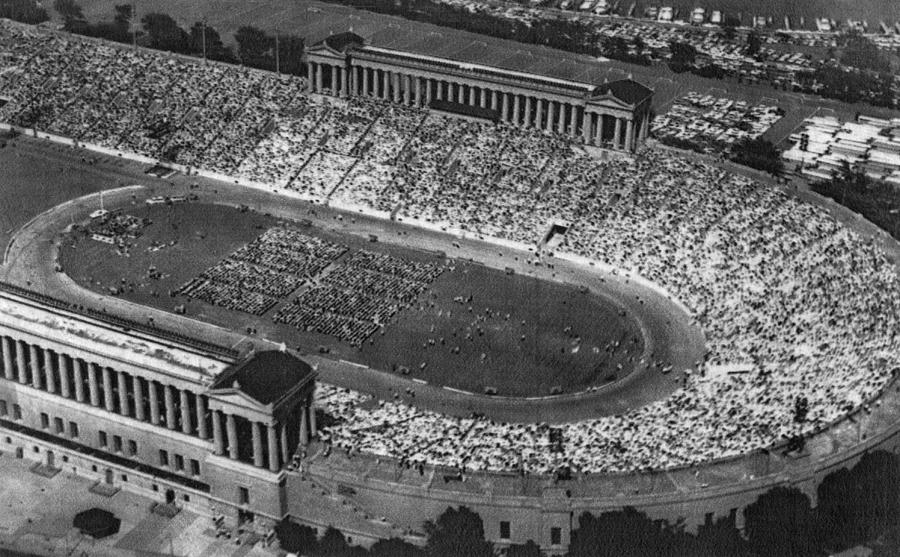 Soldier Field, Chicago, Illinois, Circa #1 Photograph by Everett