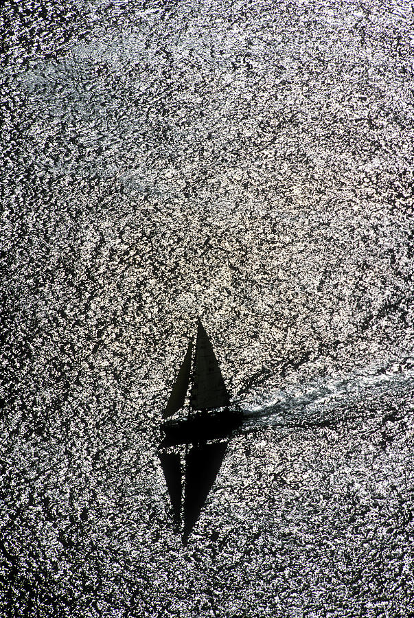 Sailing into Solitude Photograph by David Shuler